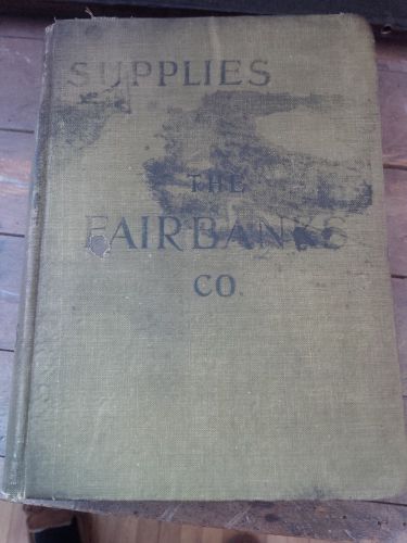 Old FAIRBANKS Co. Supply Catalog Callahan Hit Miss Gas Engine Scale Oiler WOW!