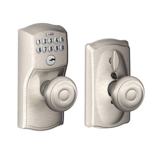 Schlage fe595 cam 619 geo camelot keypad entry flex-lock georgian style for sale