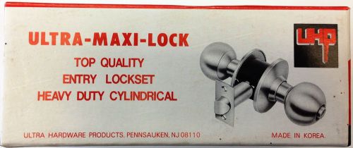 Ultra Hardware Commercial Cylindrical Entry Lockset **LOT OF 3-KEYED ALIKE**