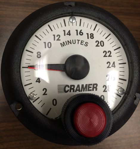 Cramer  p/n 20001  241eh300 a0008a   30 min  dial timer  15amp contacts for sale