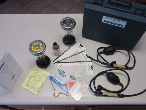 Bacharach combustion test kit #10-5000 for sale