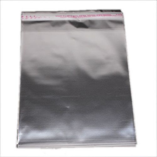 1000x new flat poly self adhesive seal plastic pack bag 12*17cm wholesale lots d for sale