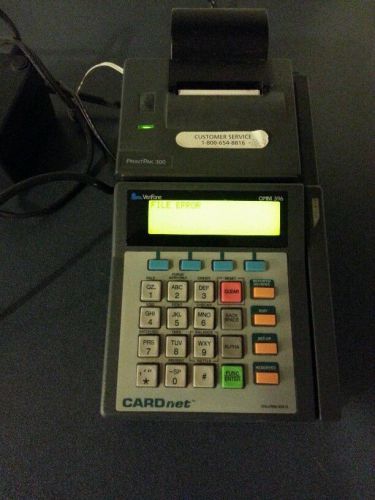 Verifone Omni 396 credit card reader and receipt printer
