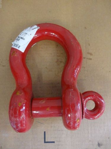New 1 1/2&#034; crosby screw pin anchor shackle 17 ton new for sale