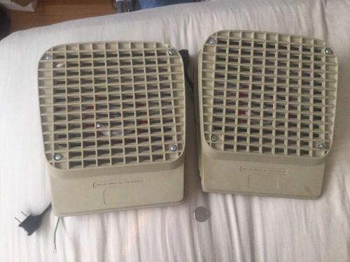 Lot of 2 wheelock emergency horns for sale