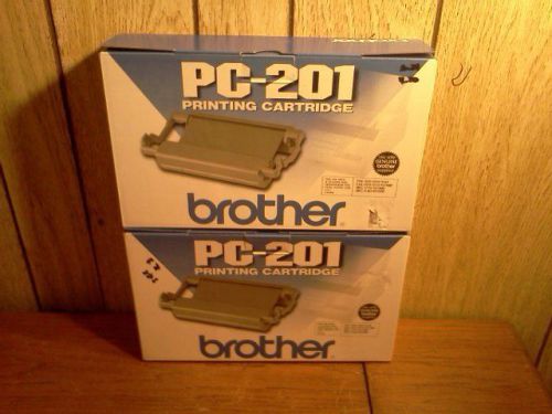 TWO BROTHER PC-201 PRINTING CARTRIDGES