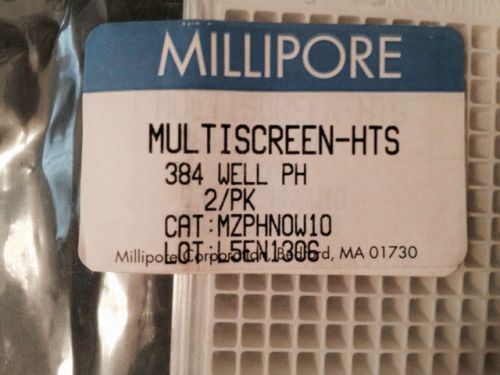 Millipore MZPHNOW10 MultiScreen HTS, 384-Well PH, Filter Plates w. Lid,  1pc