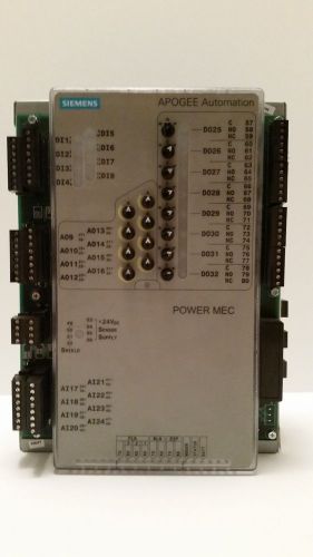 SIEMENS APOGEE  POWER MEC EQUIPMENT CONTROLLER 549-628