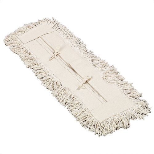 24&#034; x 5&#034; industrial disposable replacement cotton dust mop new for sale