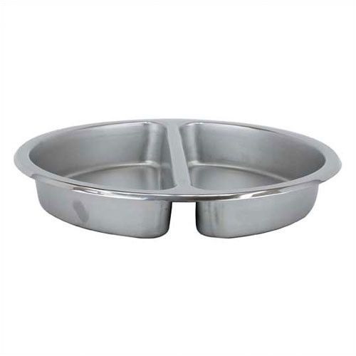 Buffet Enhancements Half Size Stainless Steel Round Chafing Dish Insert