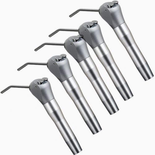 5 x dental air water spray triple syringe 3 way handpiece w/ nozzles tips tubes for sale