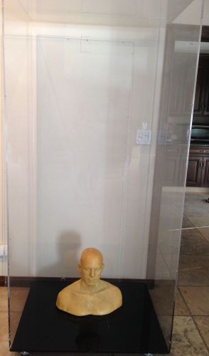 Plexiglass Display Case -Huge! Great For Displaying Mannequins Etc:!