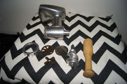 Used Mixer Meat Grinder Attachment MEAT GRINDER ATTACHMENT EXCELLENT CONDITION