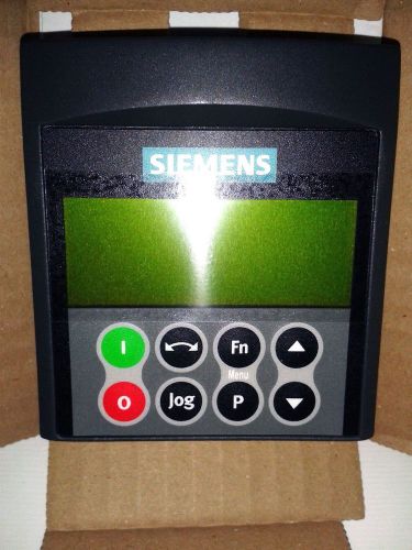 Siemens AOP 6SE6400-0AP00-0AA1 Micromaster 4 Advanced Operator Panel E: 08/1.60