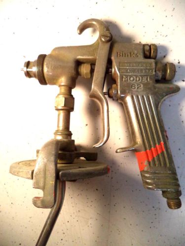 Binks model 62 paint spray gun air presured auto/car detailing tool used for sale