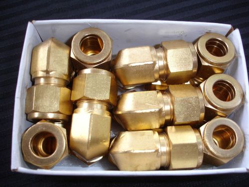 10 pieces swagelok union elbow 1/2 in.x 1/2 in. tube brass b-810-9 new for sale