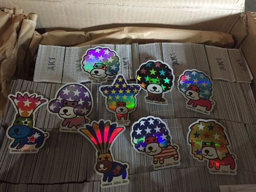 A+++    several vending Machine stickers tattoos 300 per box. Afro Ken Stickers