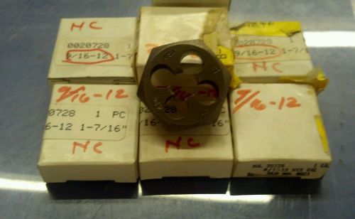 VA 20728 9/16-12 HEX DIE PKG 8