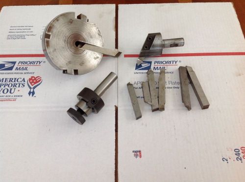 Milling machine tooling - fly cutters, arbor, high speed tools