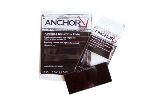 ANCHOR Hardened Glass Filter Plate FS-1H-11 Sz 2&#034;x4-1/4&#034; Shade-11