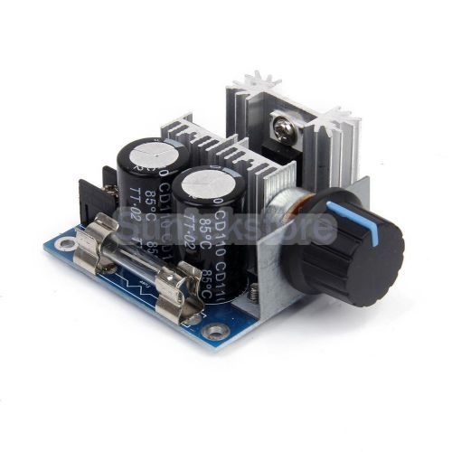 12v-40v 10a dc motor speed control pwm controller regulator with knob switch for sale