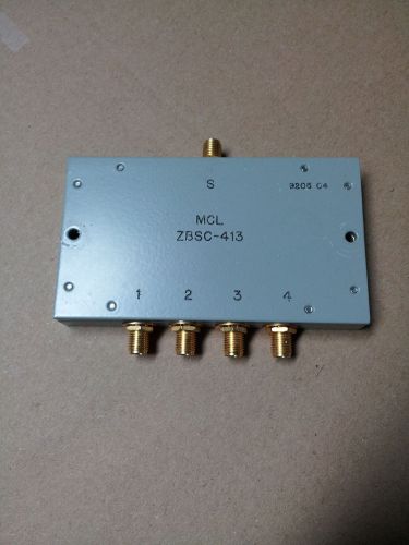 Minicircuits ZBSC-413, RF Splitter Combiner, SMA