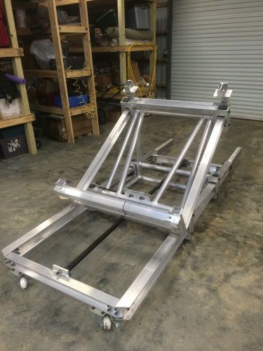 Precision aluminum positioning tilt table with actionjac for sale