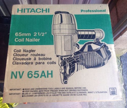 New hitachi nv65ah 2-1/2-inch coil siding nailer for sale