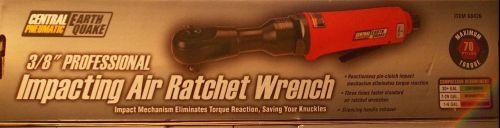 Earth quake 3/8 in. impacting air ratchet wrench 68426 central pneumatic for sale