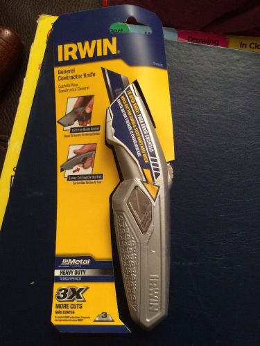 Gen Contractor Utility Knife Irwin Specialty Knives and Blades 1774105
