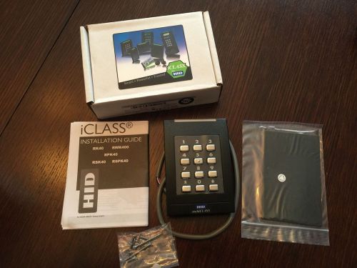Hid 6136 access control wall switch proximity reader 6136ckn000000 *new* for sale