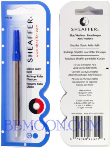 Sheaffer Pen 97325 Rollerball Classic Refill, Medium Point, Blue Ink