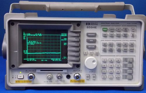 Agilent 8594e 004/010/041/053/101/119/130/140 spectrum analyzer 9 khz - 2.9 ghz for sale