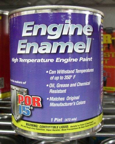 Wow por-15 sale! pint hemi orange engine enamel por-15 pint for sale