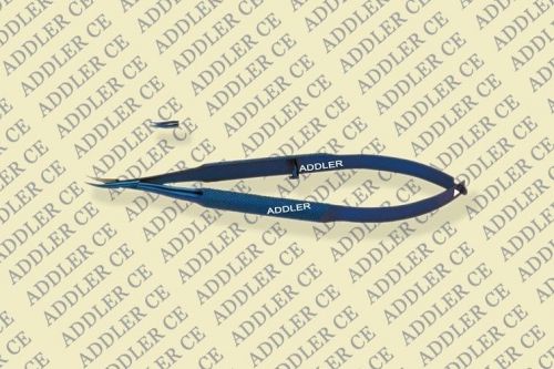 Needle Holder Micro Curved 10mm Short Handle With Lock Ophthalmic Instruments