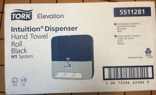 Tork elevation intuition hand towel dispenser black 5511281 towel roll dispenser for sale