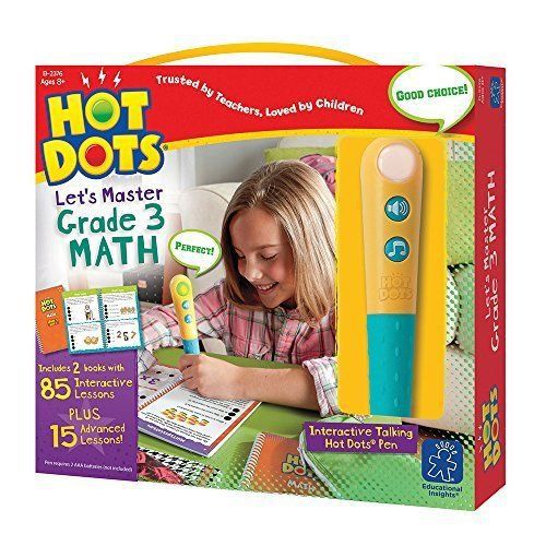 Educational Insights Hot Dots Jr Let&#039;s Master Grade 3 Math