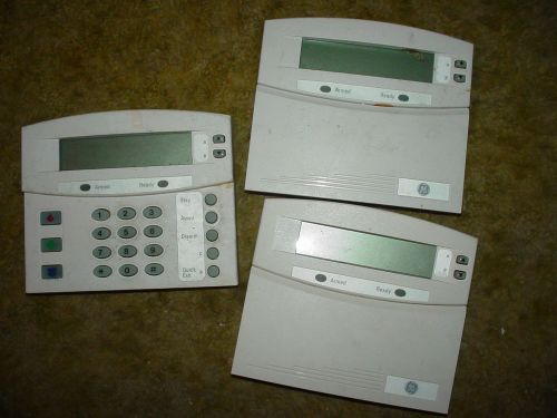 GE/UTC - Lot of 3 - Model 600-1020 Keypads for Concord Panels - Used