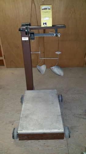 Detecto portable mechanical scale- 1,000 lb capacity for sale