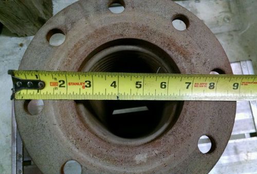 4&#034; X 16&#034; stainless flanged flex pipe
