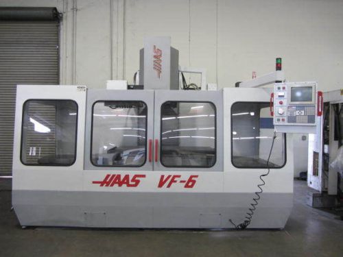 Haas vf6 cnc vertical machining center for sale