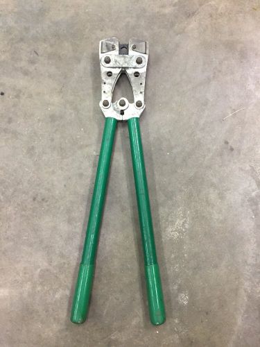 Greenlee k09-2gl crimping tool 8-4/0 awg- k series for sale