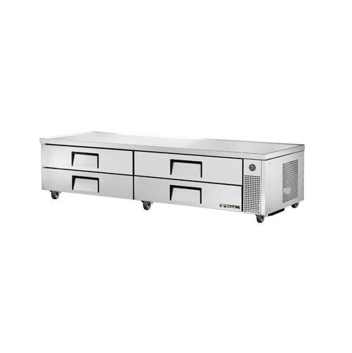 True trcb-48 refrigerated chef base self contained with casters 95-1/2&#034;l for sale