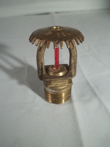 155 deg. F Fire Sprinkler Head Standard Response Brass Pendent, 1/2&#034; NPT