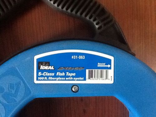 Ideal 31-063 fish tape,fiberglass,3/16 in x 100 ft for sale