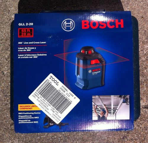 Bosch GLL 2-20 360 Degree Cross Laser