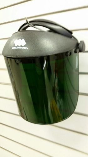 Weldmark hg-4s headgear and shade 5 8&#034; visor- new ratchet style for sale