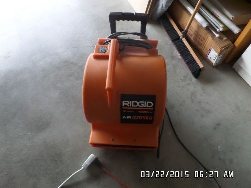 Ridgid Air mover, 3 speed, 1600 CFM XLNT WORKING COSMETIC CONDITION USED RARELY!
