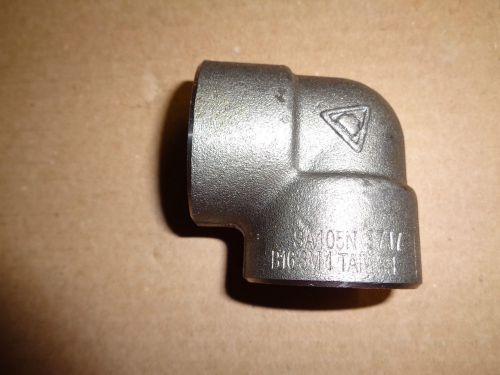 Forged steel 1&#034;  socket weld 90 degree elbow  pipe fitting new for sale