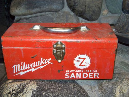 VINTAGE MILWAUKEE  HEAVY DUTY ORBITAL SANDER- TOOLS  Cat 6000